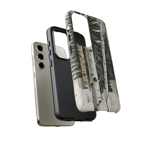 Winter Aspen Trunks - Impact Resistant Phone Case